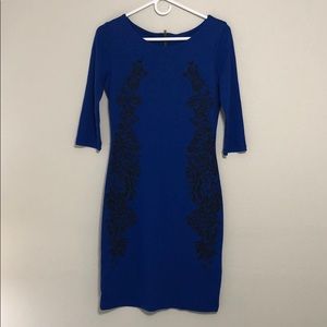 Venus Three-Quarter Sleeve Dress